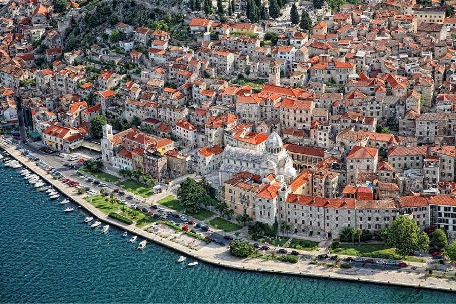 Apartman Elana Шибеник Экстерьер фото